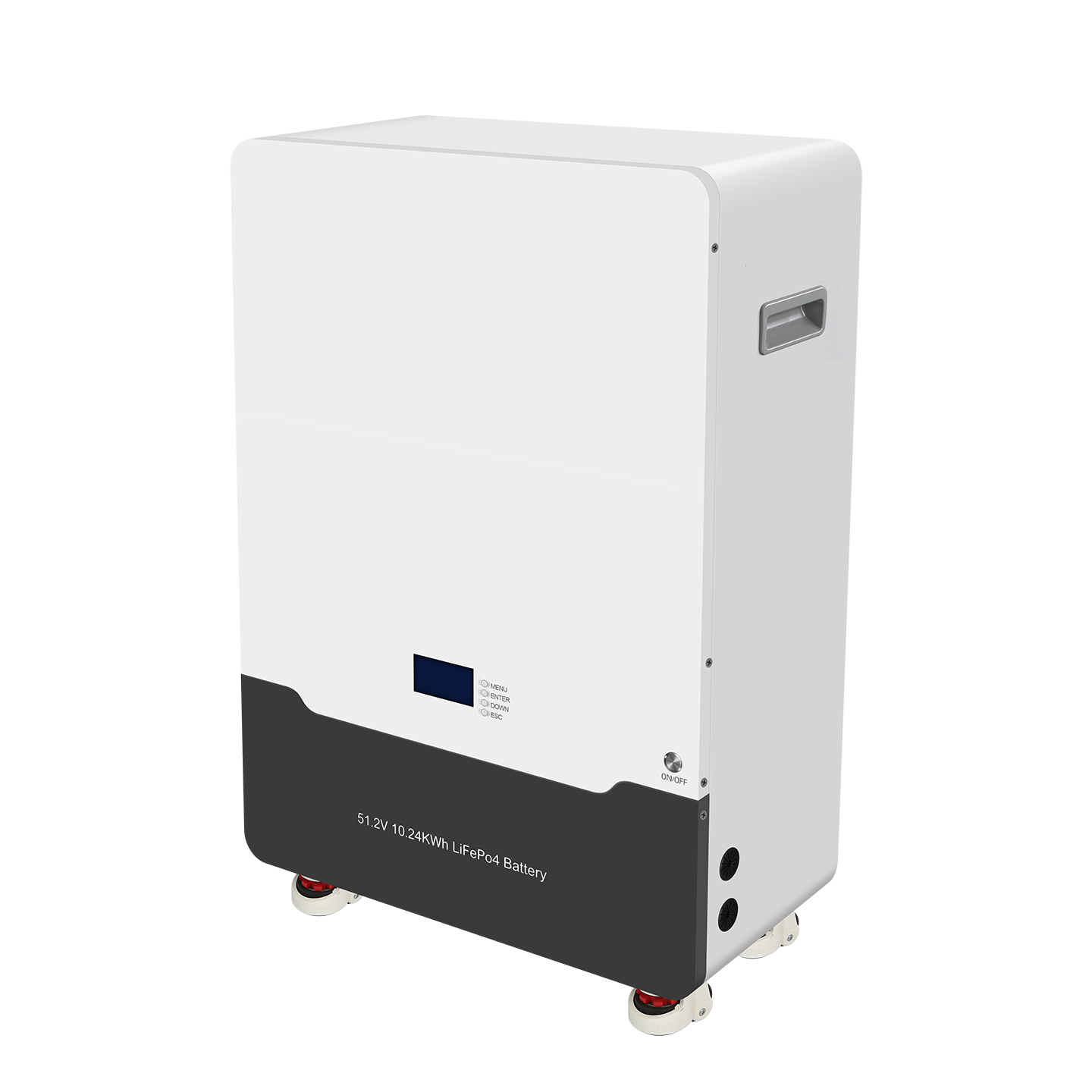 16.5KWH Wall Mounted Solid State LiFePO4 Battery  6000 Cycles Solar Battery