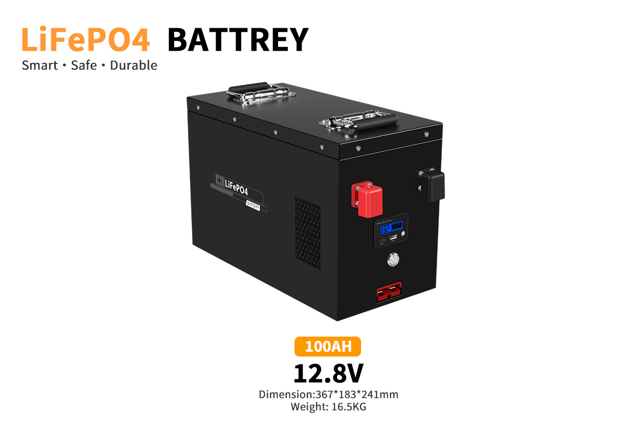 Lenergy 12.8V 100AH Bluetooth Lithium Battery