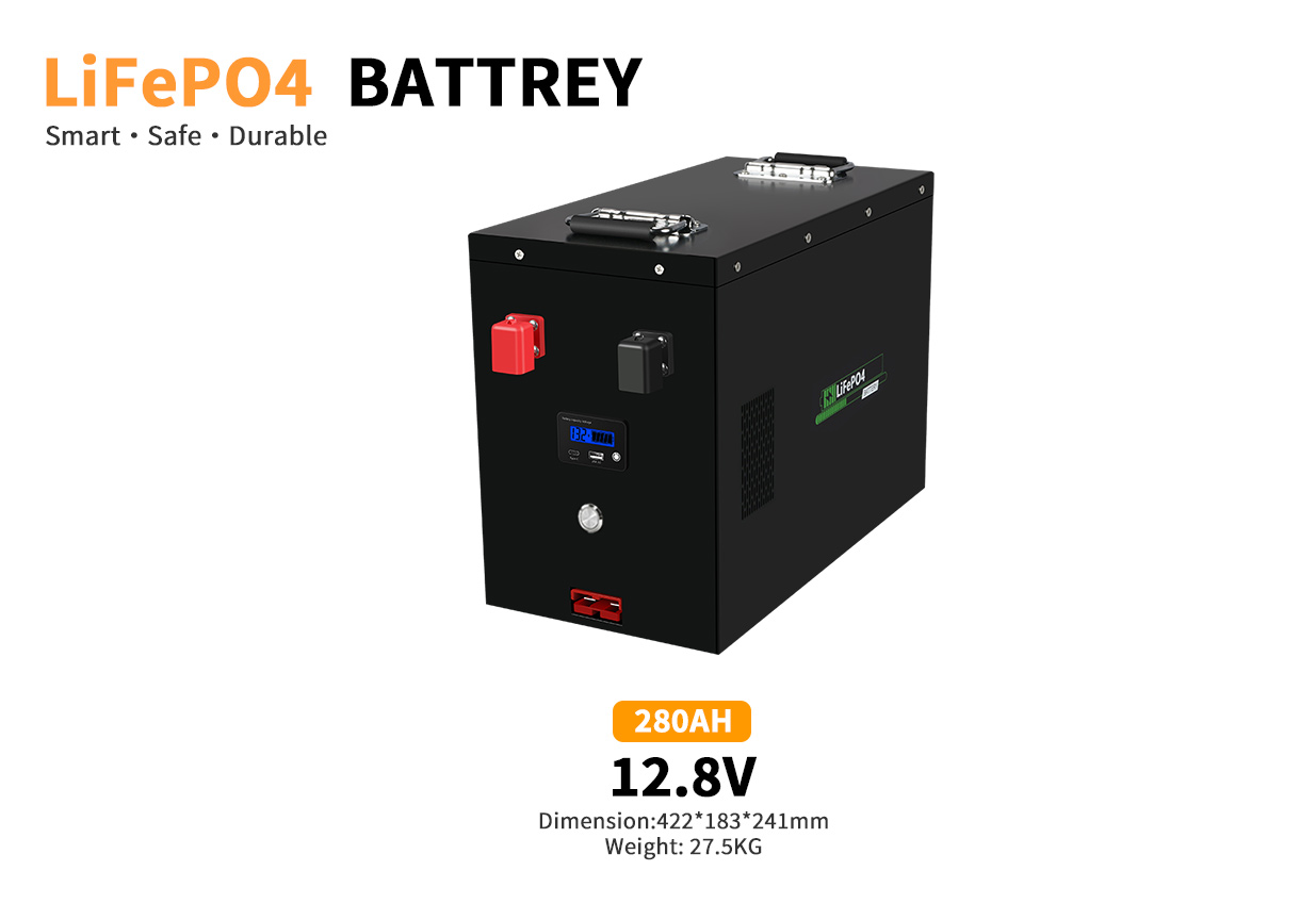 Lenergy 12.8V 280AH Bluetooth Lithium Battery