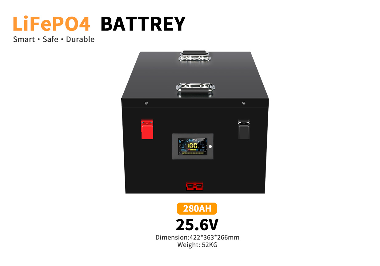 Lenergy 25.6V 280AH Bluetooth Lithium Battery