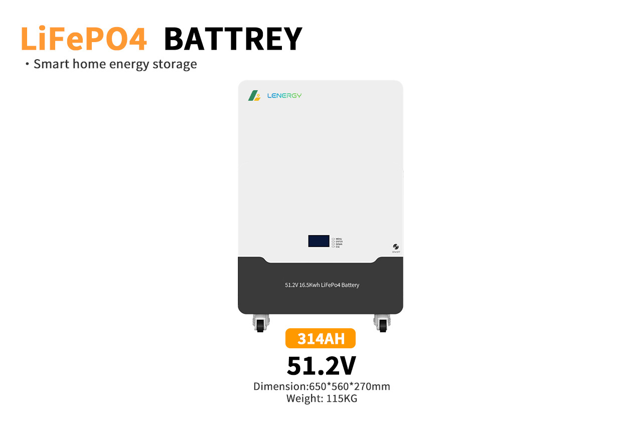 Lenergy 51.2V 314AH Smart home energy storage